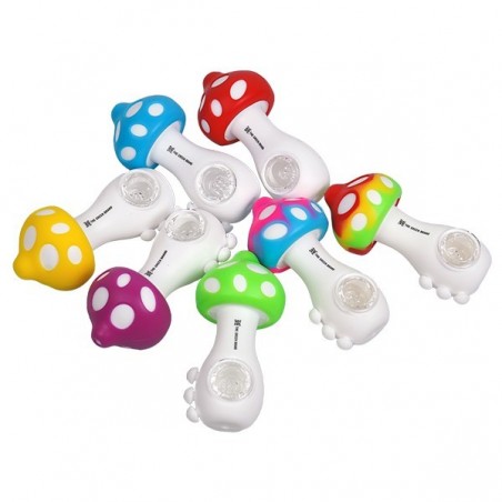GB Mushroom Silicone Pipe