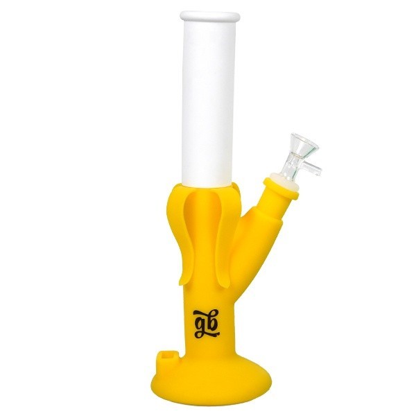 Bong de Silicona Plátano GB portátil - GB The Green Brand
