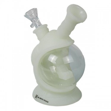 Bong Silicona Cápsula Espacial Fluorescente GB - GrowBarato