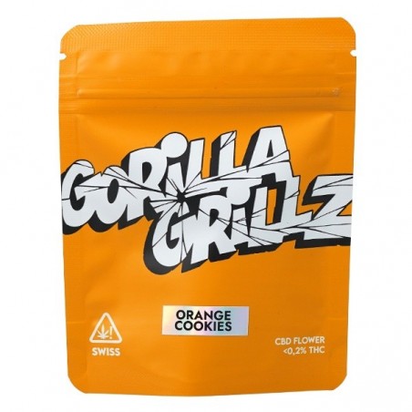 Flores de CBD Gorilla Grillz Outdoor Orange Cookies Flores de CBD Gorilla Grillz Outdoor Orange Cookies
