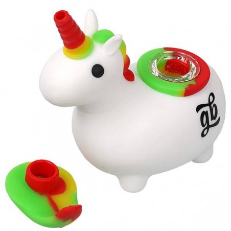 Pipa Unicornio GB divertida y resistente - GB The Green Brand
