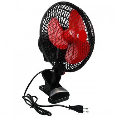 Ventilatore con pinza oscillante