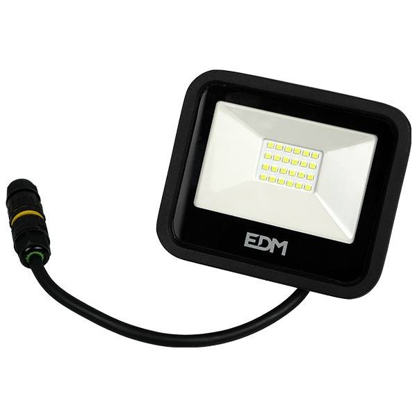 Foco Led 20W Luz Verde Preto Edição - Crescer Barato