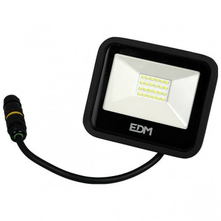 Foco Led 20W Luz Verde Preto Edição - Crescer Barato