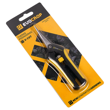 Tijera punta curva V-Cut