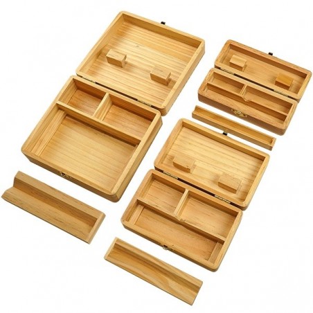 Caja de liar de madera de Roll Master - GB