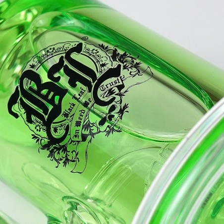 Bong gel Enfriador Green Black Leaf