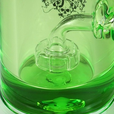 Bong gel Enfriador Green Black Leaf