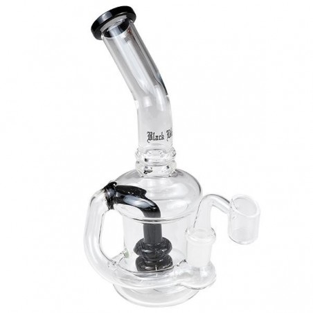 Bong Percolador Doble Black Leaf