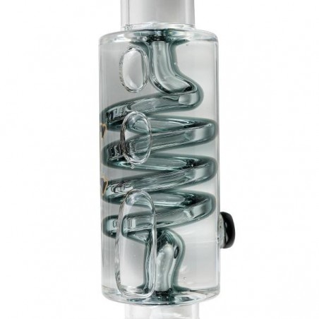 Bong gel enfriador con espiral Black Leaf