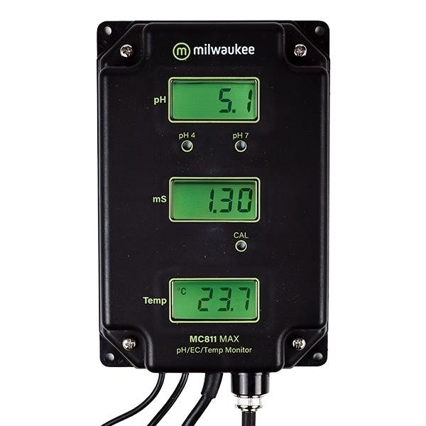 Medidor continuo PH-EC-Temperatura Milwaukee base