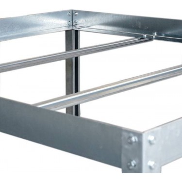 Soporte para bandejas - patas mesa de cultivo barras