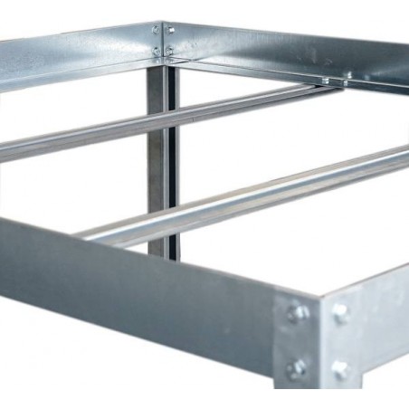 Soporte para bandejas - patas mesa de cultivo barras