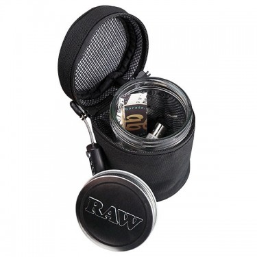 Kit Bote de cristal Raw Mason Jar + Estuche
