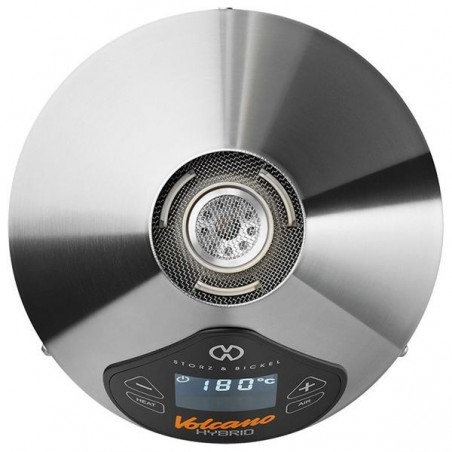 Vaporizador Volcano Hybrid Silver vista cenital