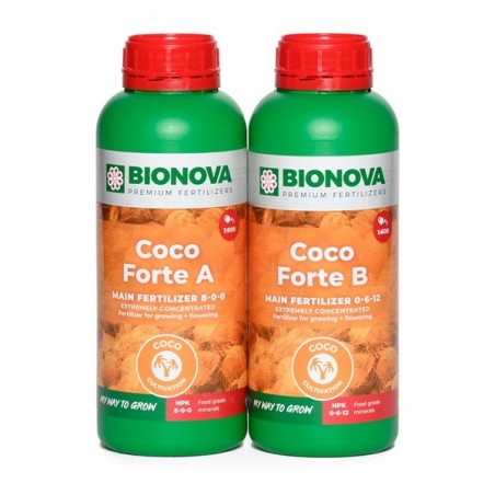 Garrafas de Coco Forte A + B Garrafas de Coco Forte A + B