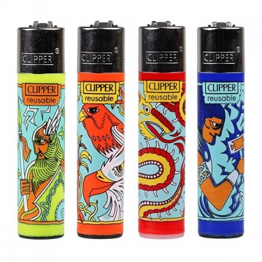 Mechero Clipper Gods