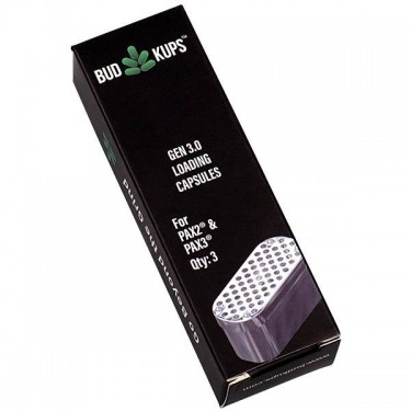 Cápsulas Vaporizador BudKups 3 cápsulas caja