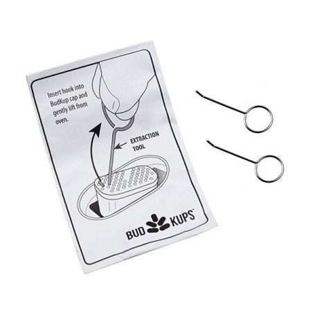 Capsules doseuses BudKups extraction tool