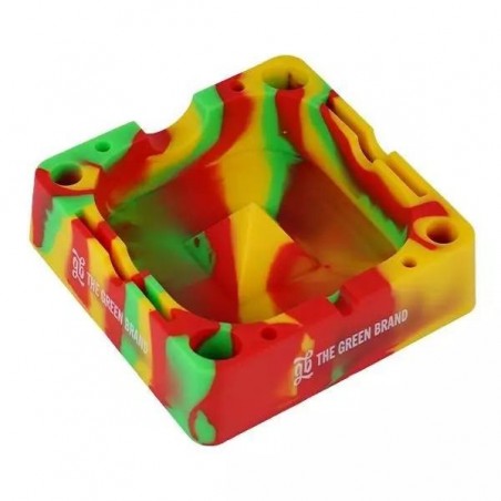 Pack Clipper Power Leaves cenicero gb silicona cuadrado
