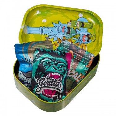 Pack CBD Outdoor Selection + Caja de Metal con Bandeja de Liar 'R Things'