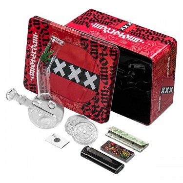 Set Bong con caja Greenline 16 cm componentes y caja