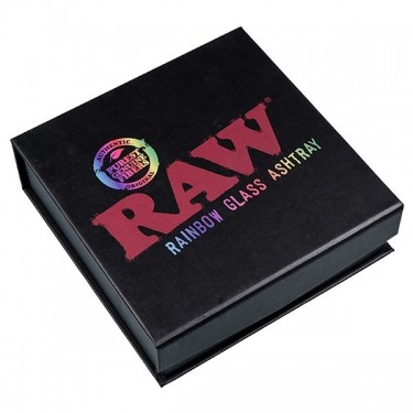 Cenicero Raw Cristal rainbow caja