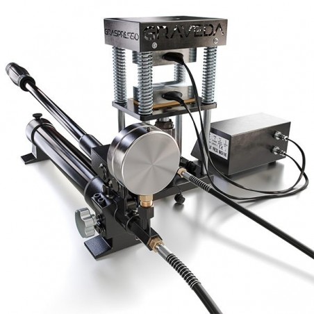 Pressa Rosin Graveda 15 Tonnellate manometro