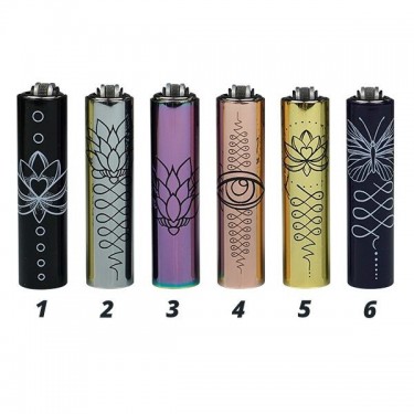 Clipper Gold Tattoo Mini Funda Metal
