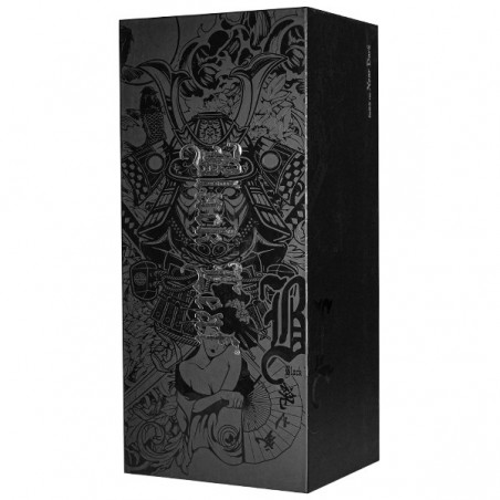 Bong con Maleta Ronin y Geisha Black Leaf  caja