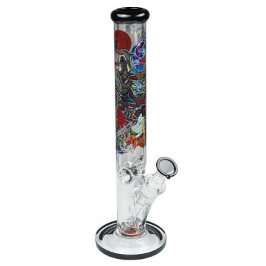 Bong con Maleta Ronin y Geisha Black Leaf