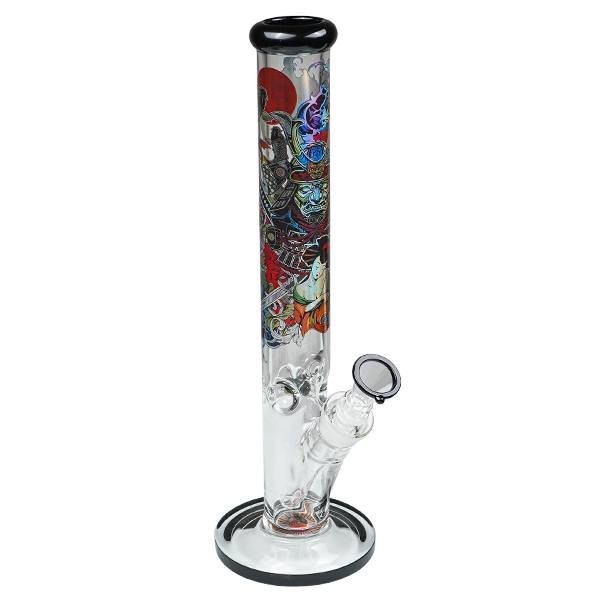 Bong con Maleta Ronin y Geisha Black Leaf