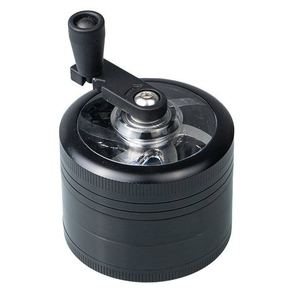Grinder manuel noir 51 mm 4 parties