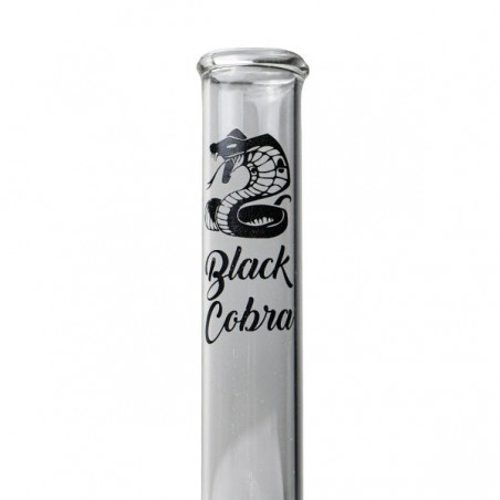 Bong de Cristal Black Kobra detalle