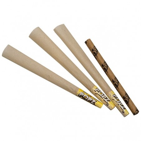 POPZ King Size Hemp Cones