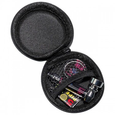 Set de pipa + grinder + rejillas planas