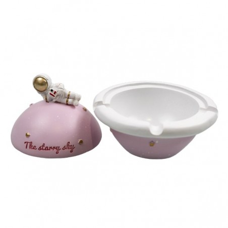 Pink Ashtray ASHtronaut pieces