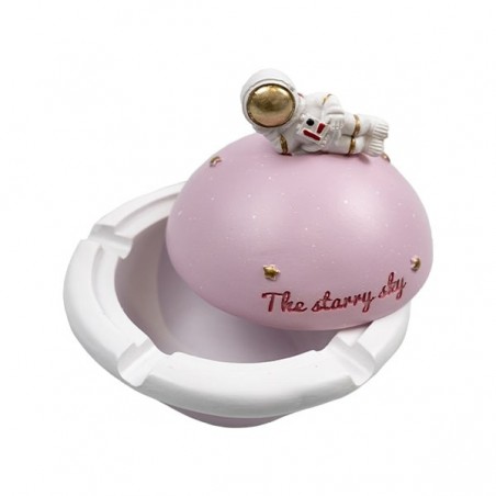 Pink Ashtray ASHtronaut open