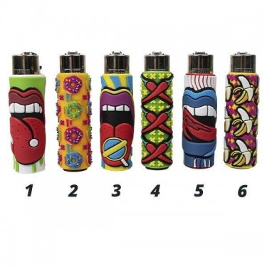 Mechero Clipper con Funda de Silicona Spicy Soul
