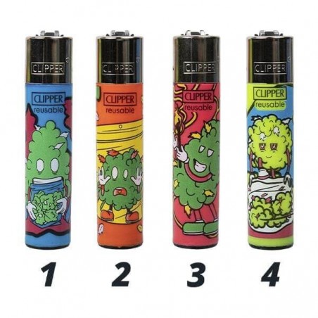 Briquet Clipper Collection High Gang - GB The Green Brand Briquet Clipper Collection High Gang - GB The Green Brand