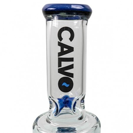 Bee Water Pipe 35 cm Azul boca 90º
