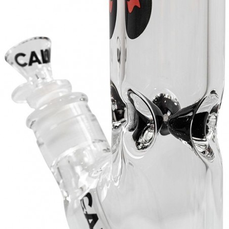 Calvo Glass Straight Tube 35cm cazoleta y ice catcher
