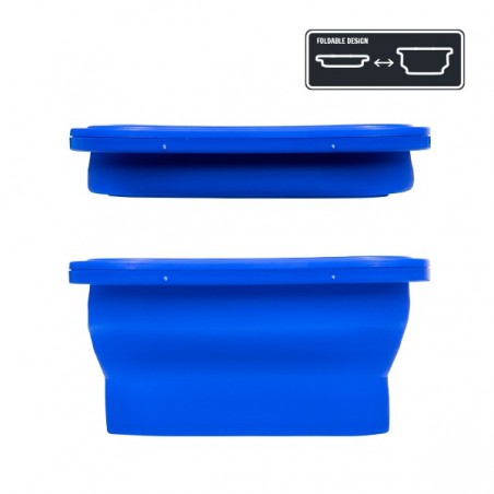 SBS-1000 Blue Silicone Bowl Scale (1000G X 0.1G) collapsible container