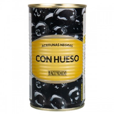 Bote Ocultación Aceitunas Negras con Hueso