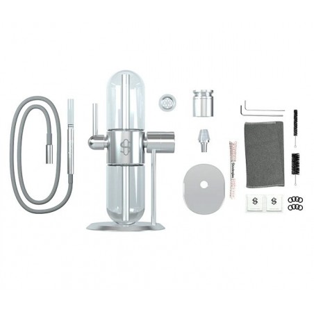 Gravity Bong Prata Studenglass