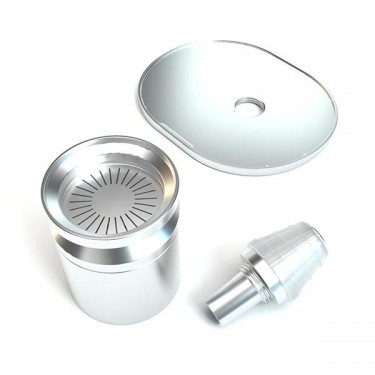 Gravity Bong Argent Studenglass douille