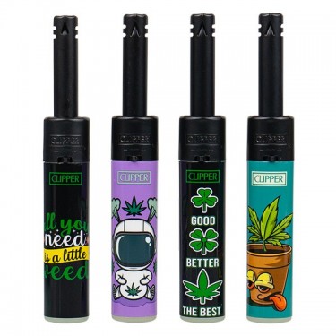 Mechero Clipper Minitube Little Weed