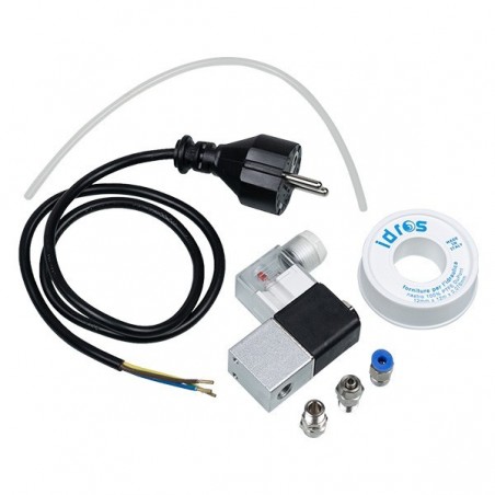 Electrovalve for disposable CO2 bottle - GB