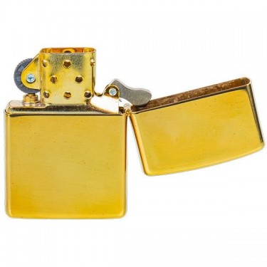 Zippo High Polished Brass