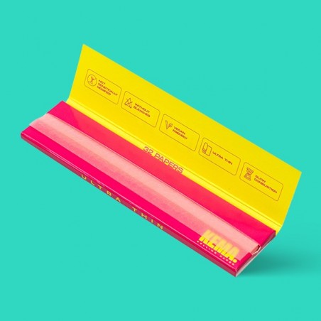 Papel King Size Slim Rosa KEMA